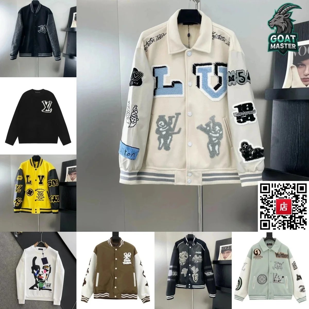 Louis Vuitton varsity jackets [39 styles]