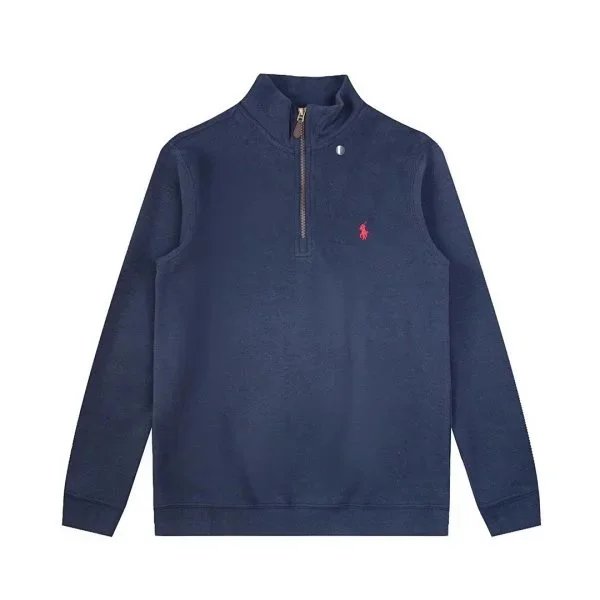 Stone Island Half-Zip Sweatshirt Navy - 7