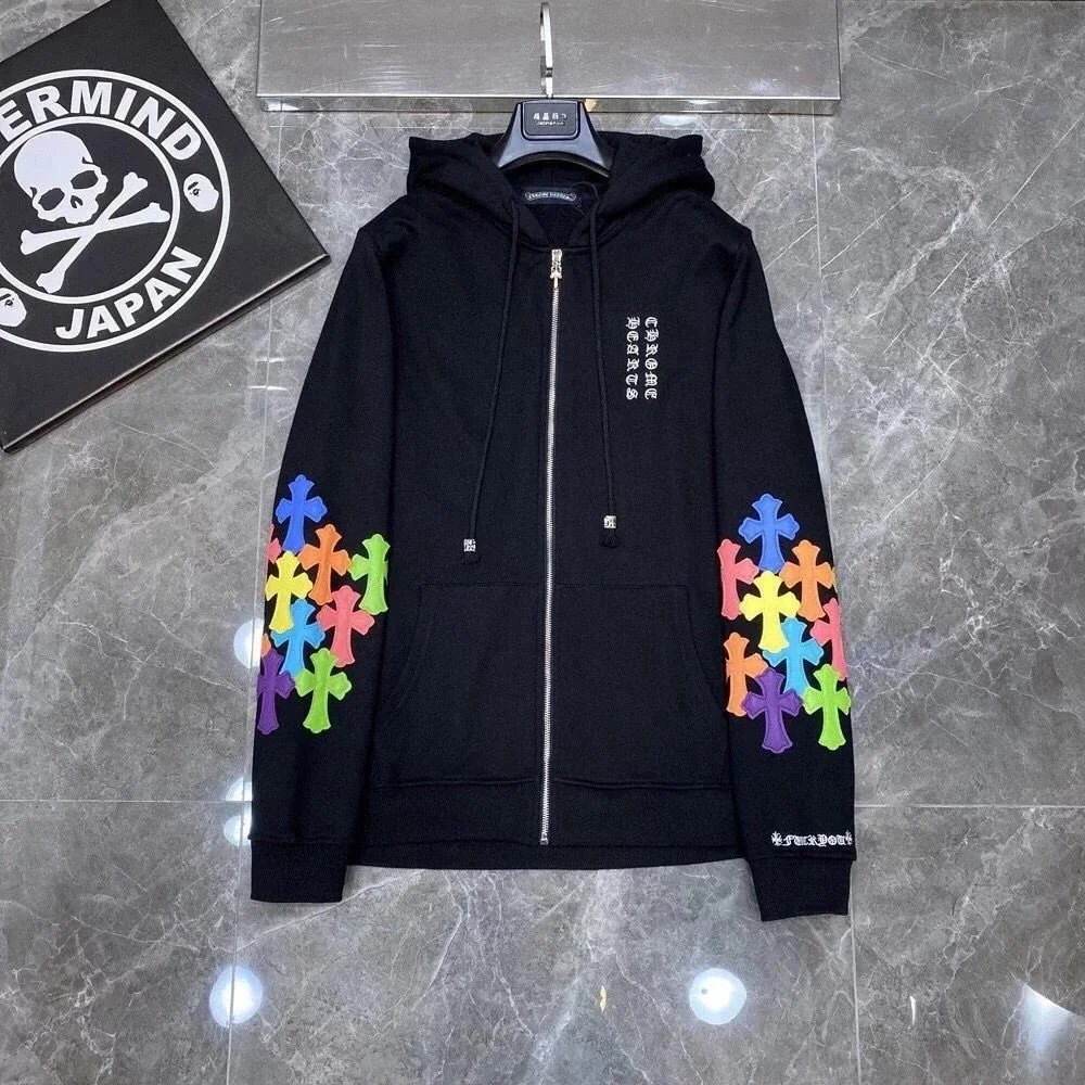 Chrome Hearts Stay Fast Race Team White Hoodie - 9