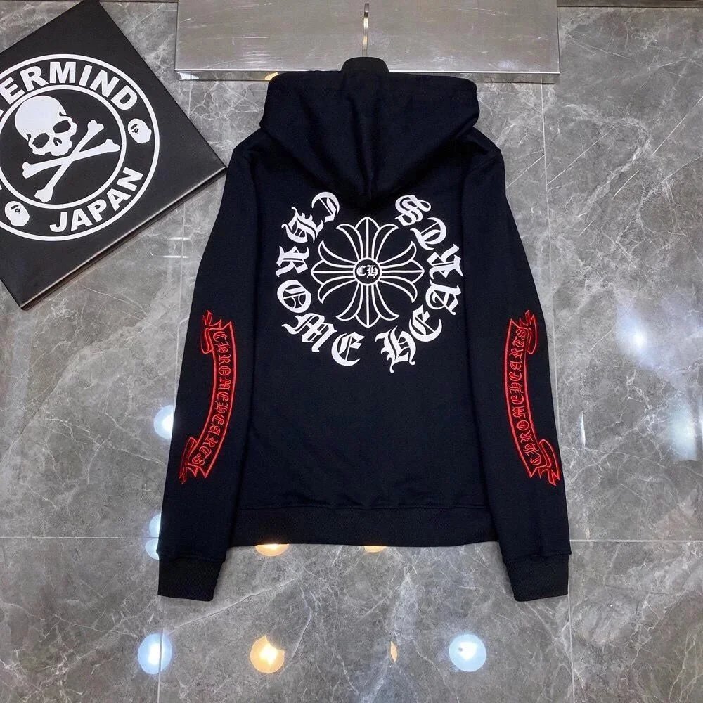 Chrome Hearts Stay Fast Race Team White Hoodie - 7
