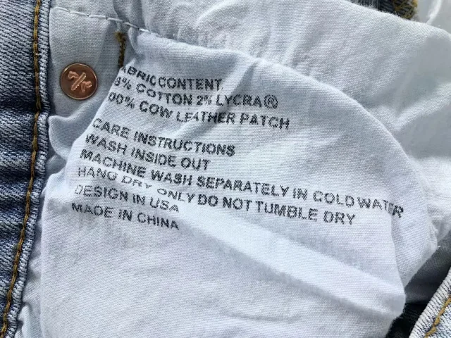Purple Brand Jeans Paint-splatter graphic straight-leg product detail image 10