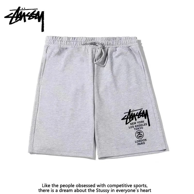 Stüssy Script Logo Basketball Shorts Black - 4