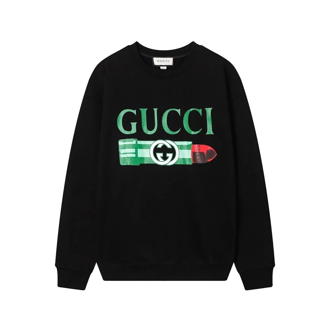 Balenciaga Logo Print Gradient Sweatshirt Black - 6