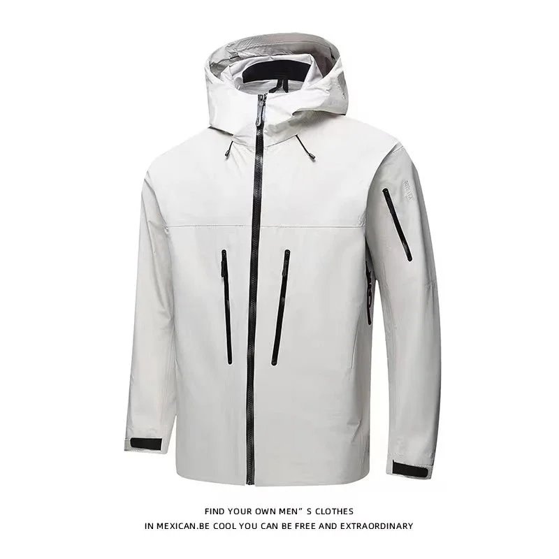 Design Technical Shell Jacket Orange Outerwear - 4