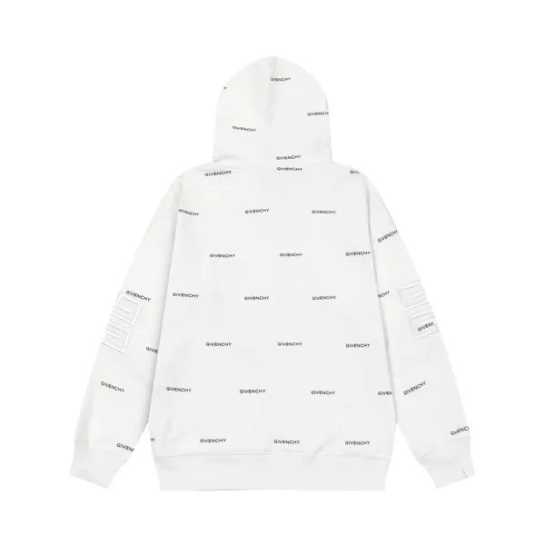 Givenchy G-Logo Half-Zip Hoodie Black - 4