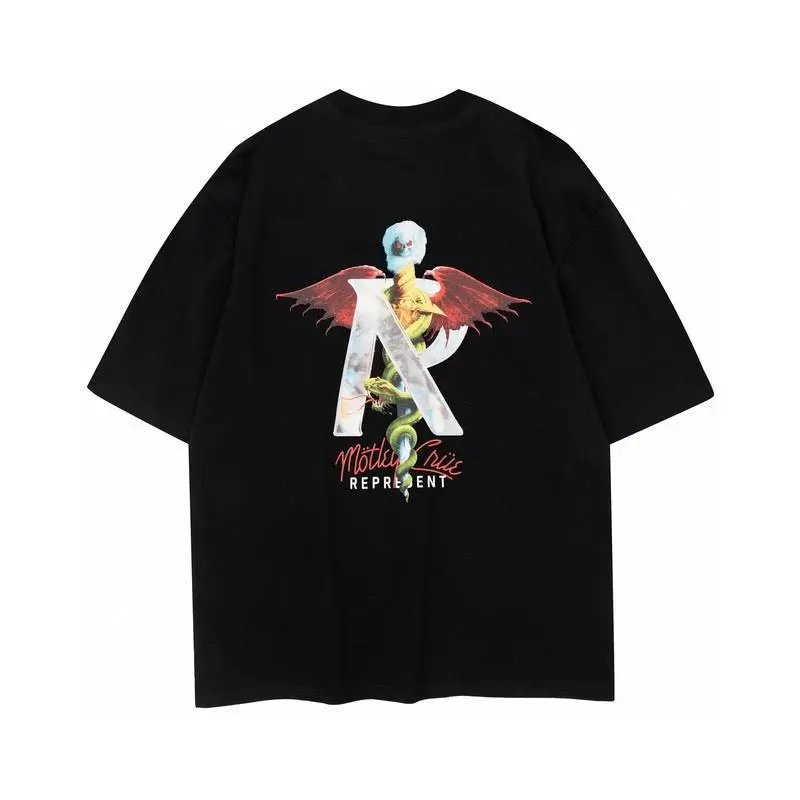 REPRESENT Winged Sword T-Shirt Multi - Gallery Image 5 - Detailed View