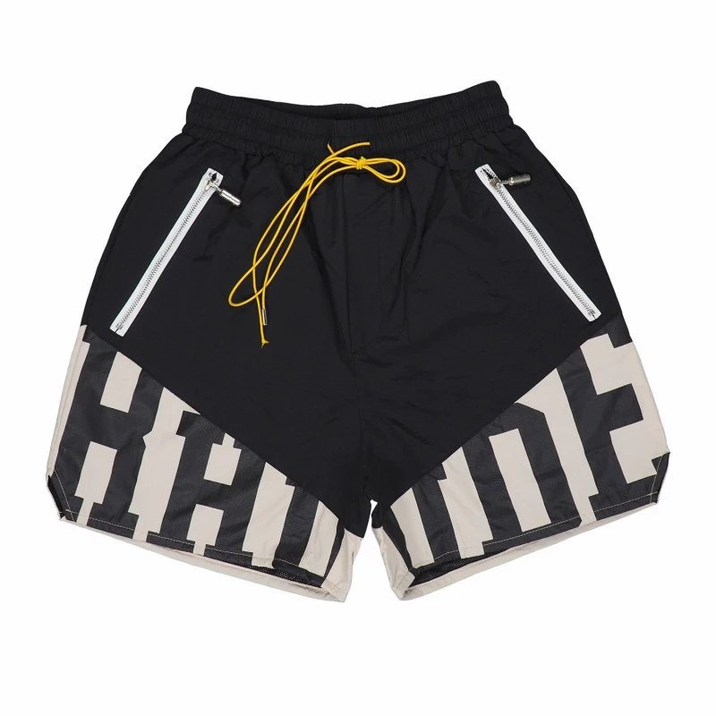 Casual Nylon Shorts in Onyx Black - Rhude - Cnfans - $23.55