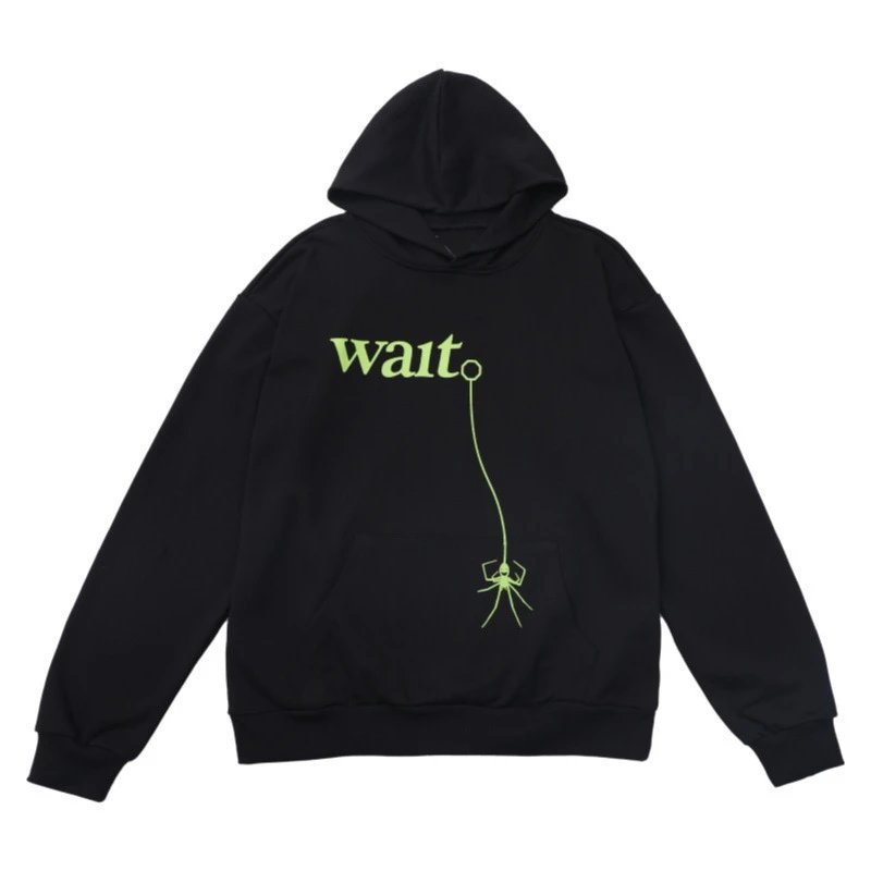 High Street Hoodie Black - Gallery Image 5 - Detailed View