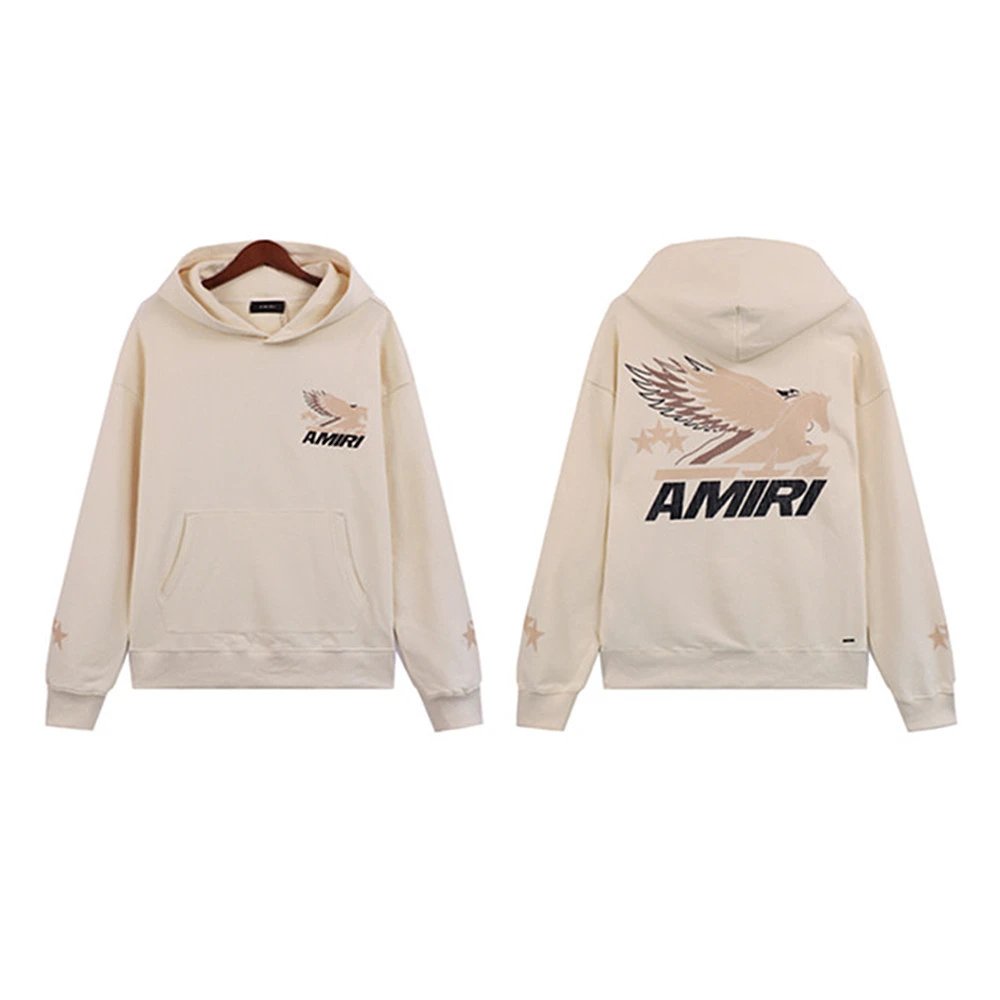 AMIRI Crackled Wing Hoodie Multicolor - Gallery Image 4 - Detailed View