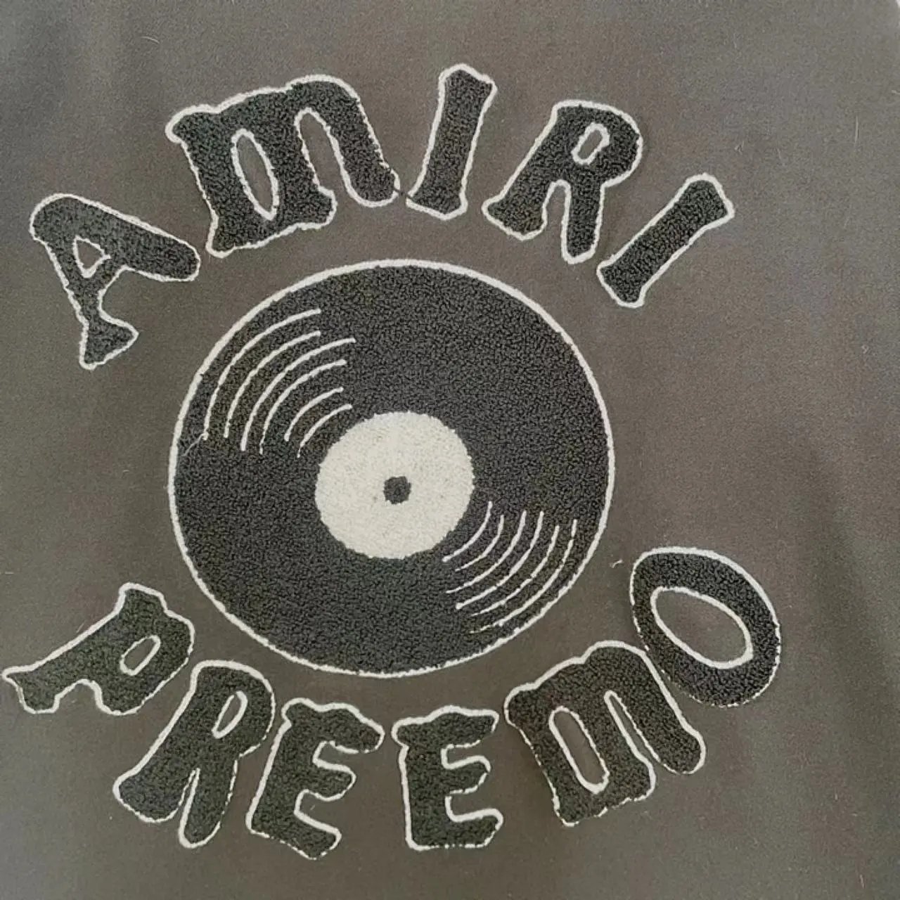 Amiri Varsity Jacket Black - Gallery Image 4 - Detailed View