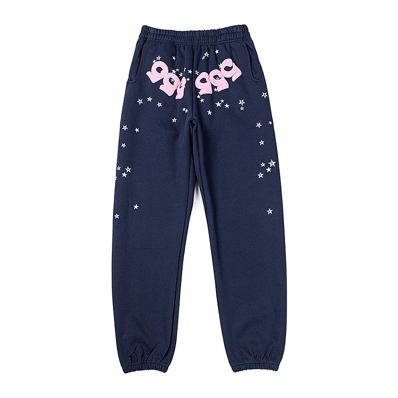 High Street Jogger Set Midnight Navy - Sp5der - Cnfans - $33.23