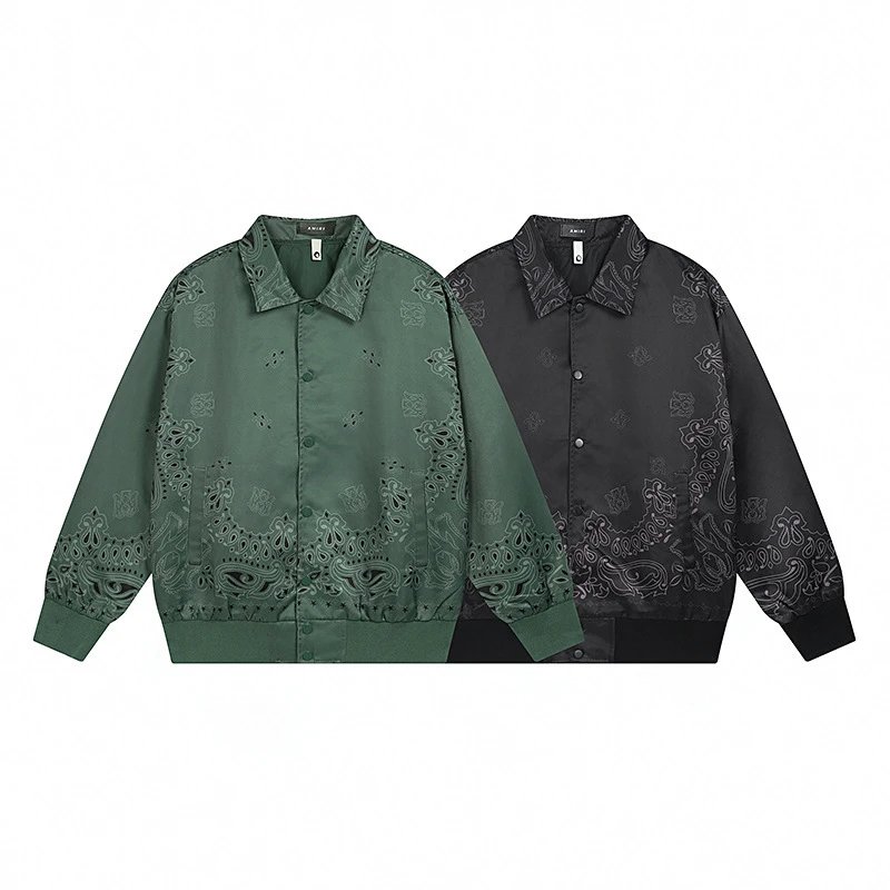 Amiri Tribal Embroidery Jacket Multicolor - Gallery Image 2 - Detailed View