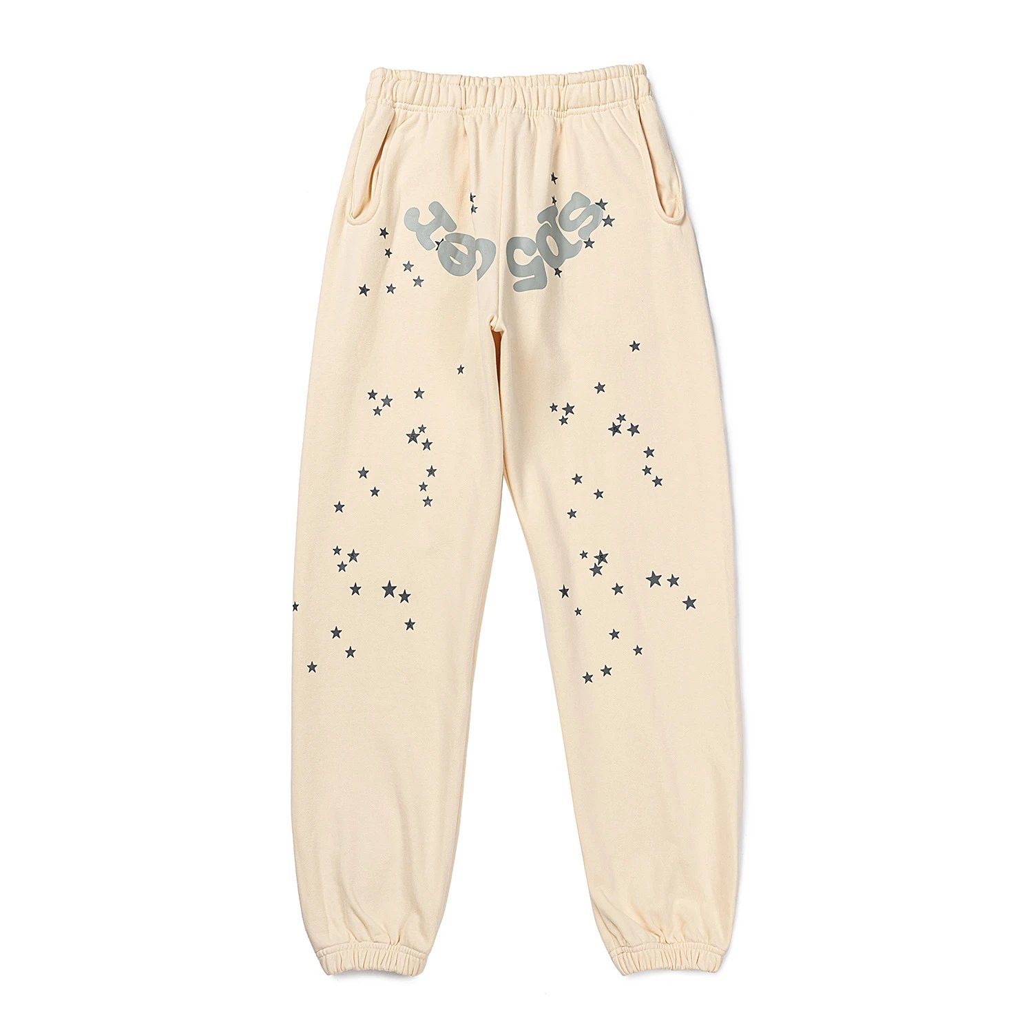 High Street Joggers Ivory - Sp5der - Cnfans - $33.23