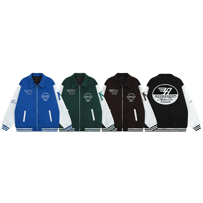 Represent Varsity Jacket Multicolor - High Quality Product Image - Cnfans