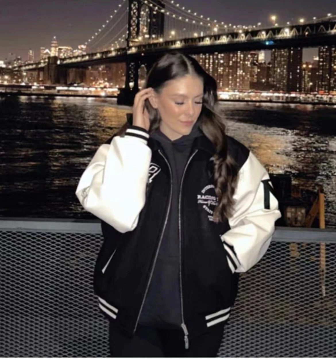 Represent Varsity Jacket Multicolor - Gallery Image 3 - Detailed View