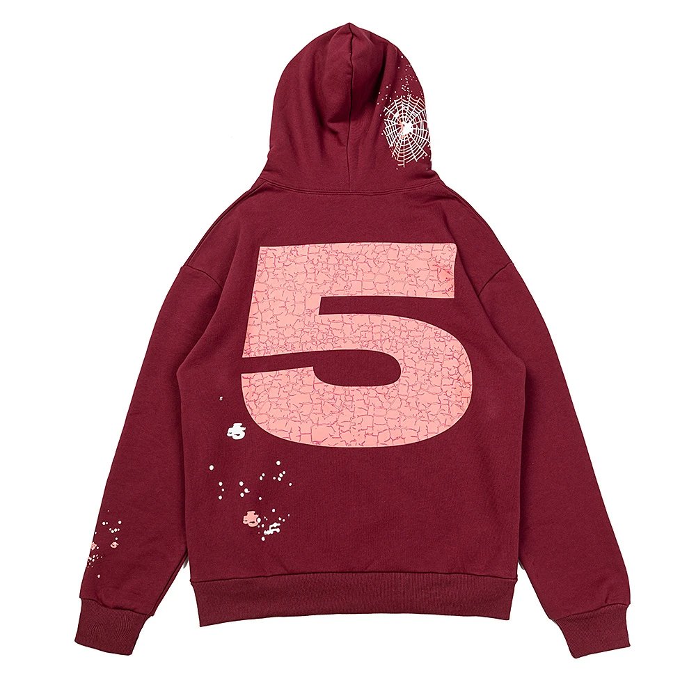 High-Street Set Burgundy - Sp5der - Cnfans - $36.45
