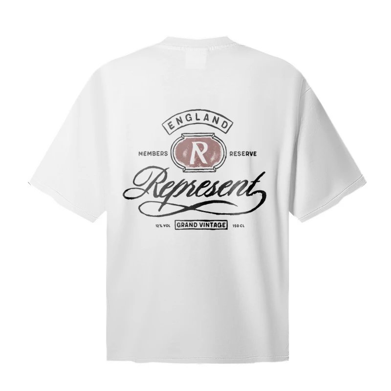 Represent Graphic Print T-Shirt - Gallery Image 4 - Detailed View