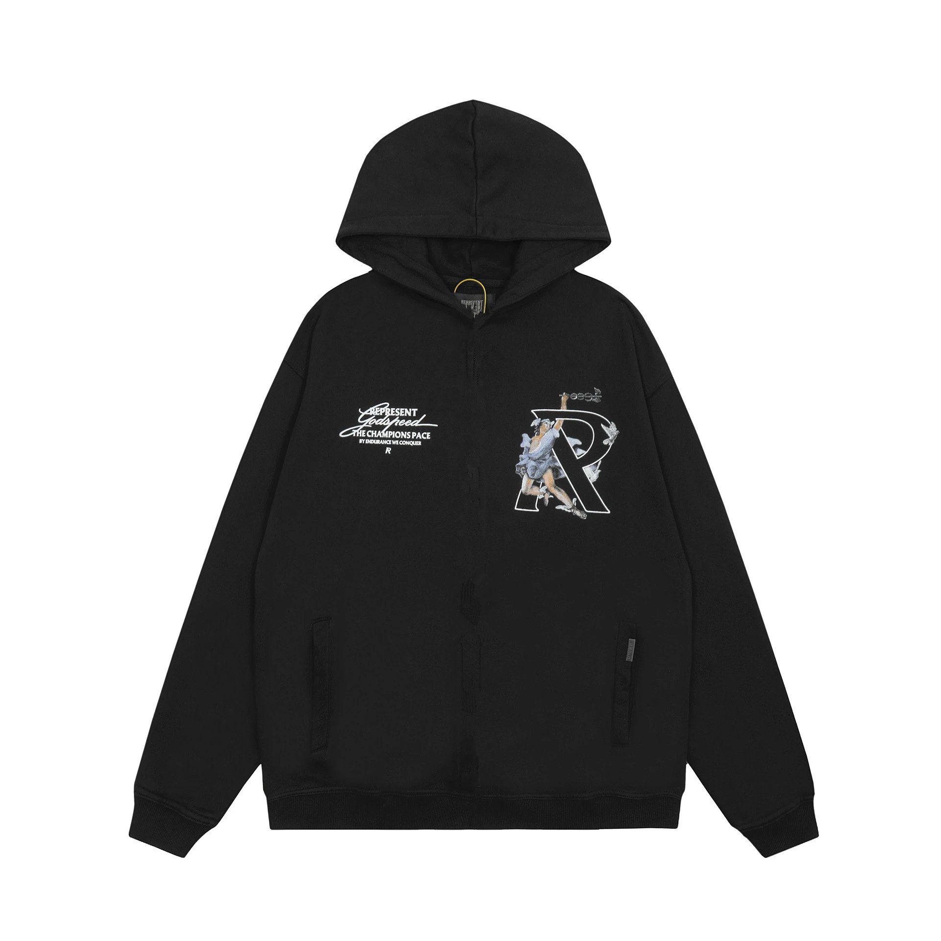 Represent Oversized Hoodie Multicolor - Gallery Image 4 - Detailed View