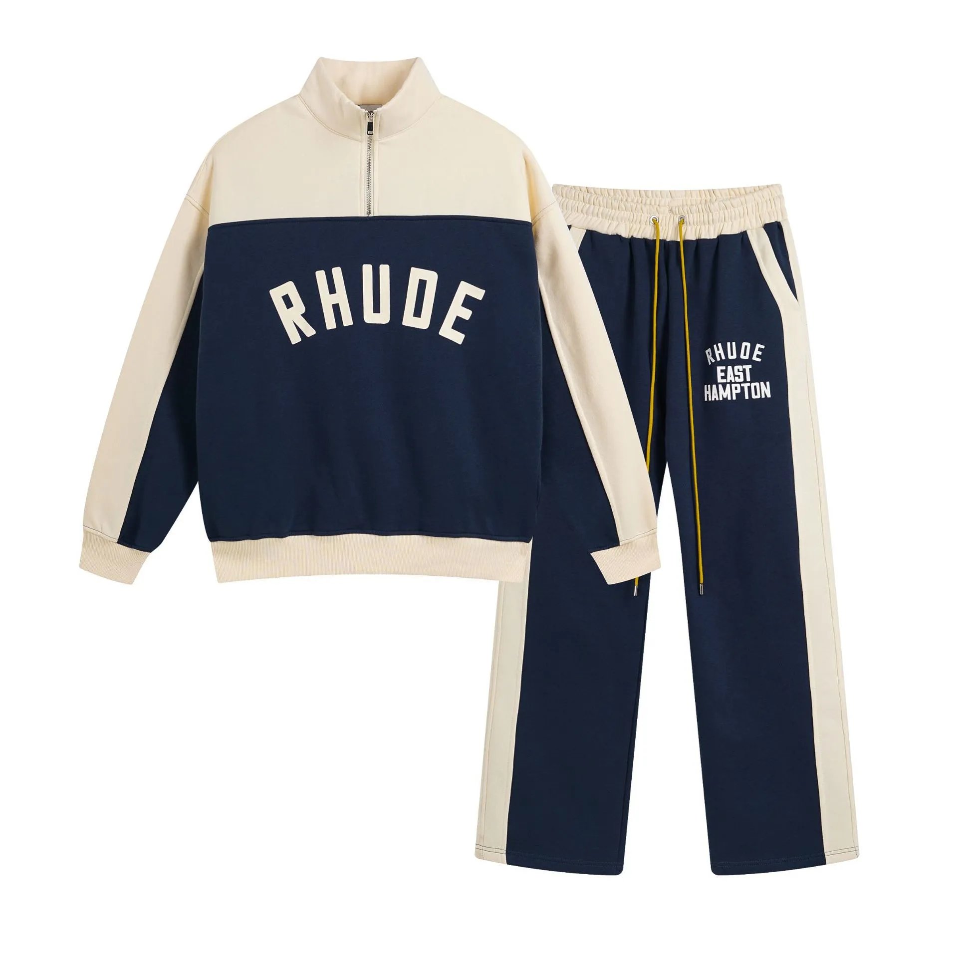 Rhude Zip-Up Tracksuit Multicolor - Gallery Image 3 - Detailed View