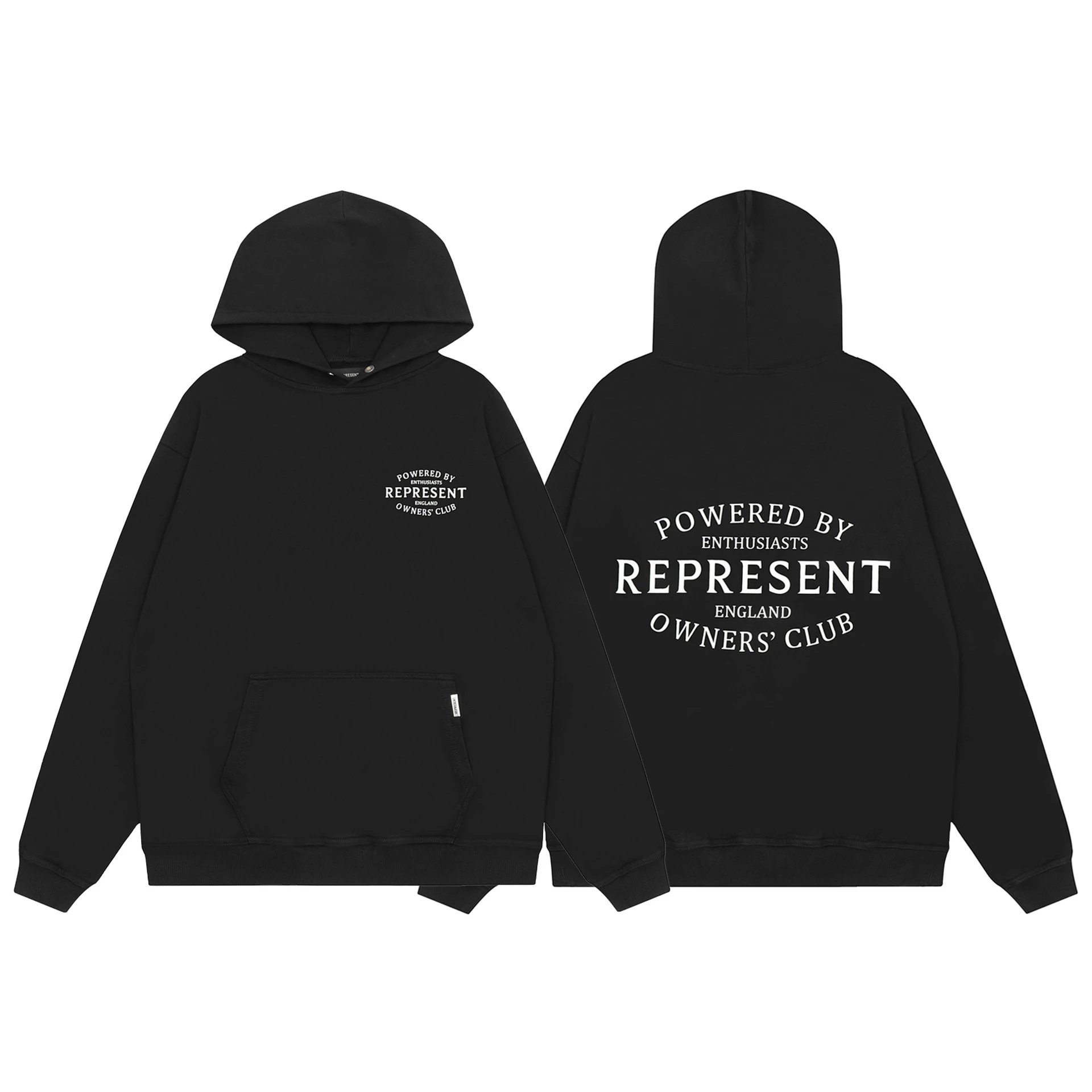 REPRESENT Logo Hoodie MultiColor - Gallery Image 4 - Detailed View