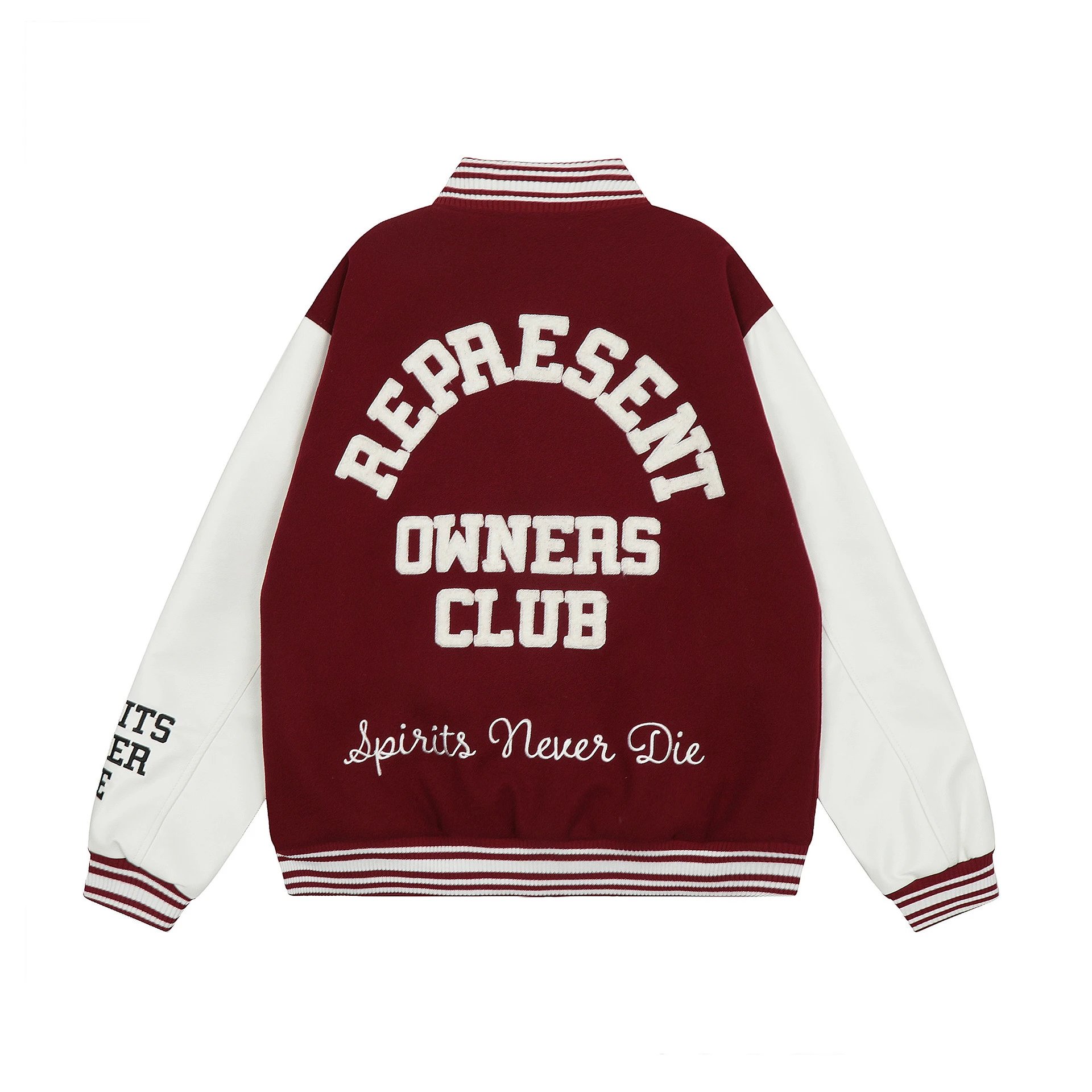 Represent Varsity Jacket MultiColor - Gallery Image 4 - Detailed View