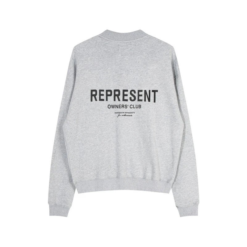 Represent Oversized Street Sweatshirt Multicolor - Gallery Image 4 - Detailed View