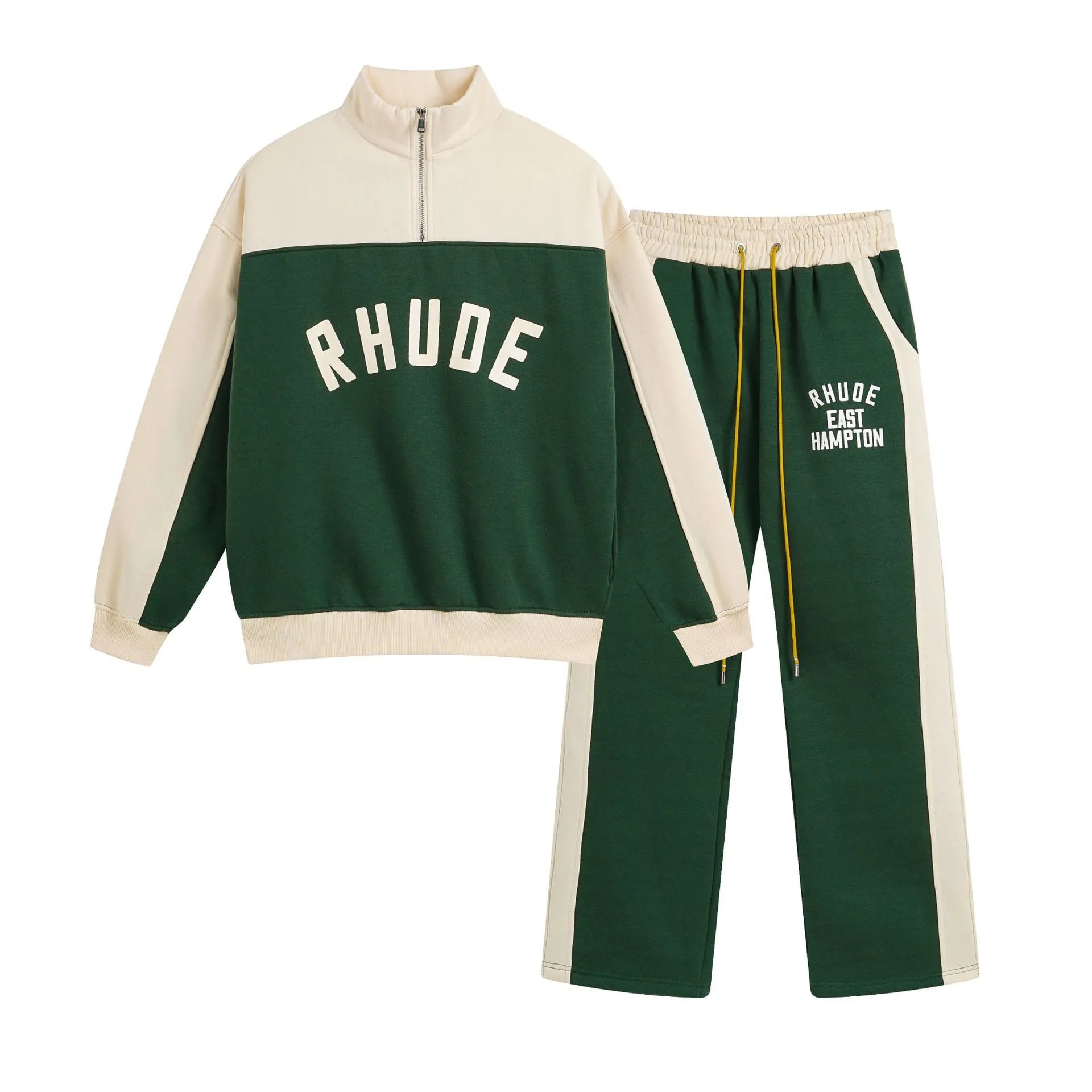 Rhude Zip-Up Tracksuit Multicolor - Gallery Image 4 - Detailed View