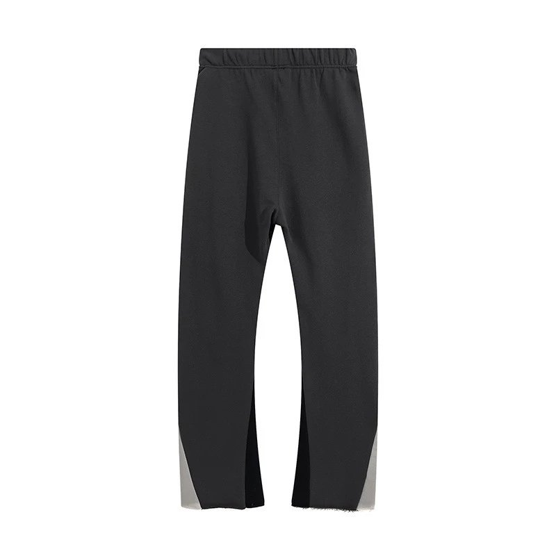 Flared Casual Joggers Charcoal - Gallery Image 3 - Detailed View