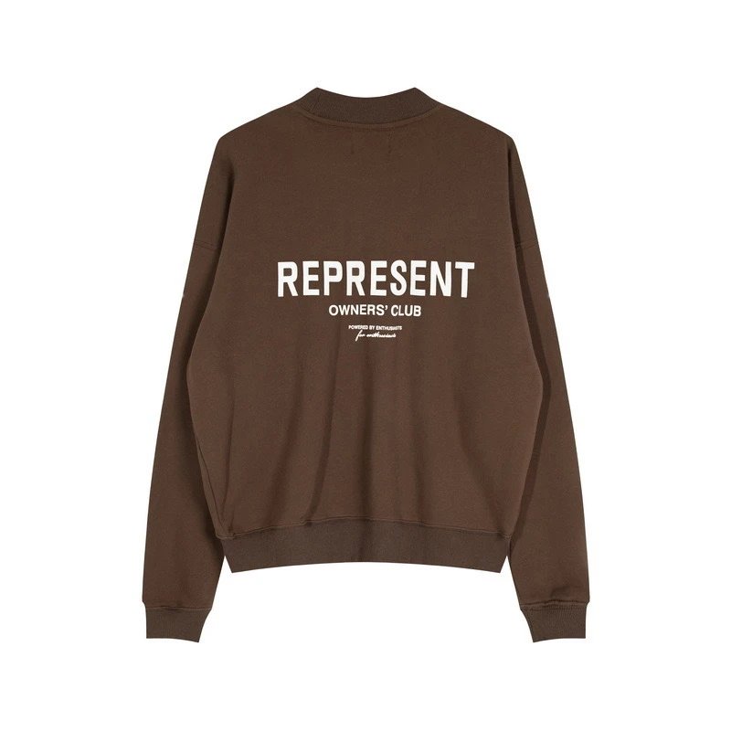 Represent Oversized Street Sweatshirt Multicolor - Gallery Image 5 - Detailed View