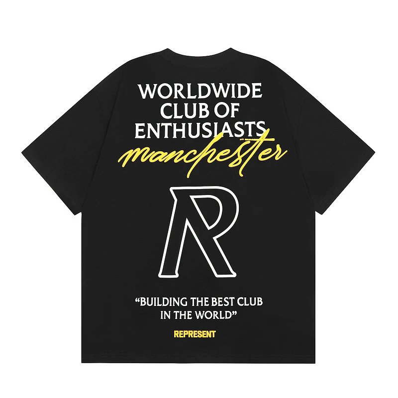 Represent Black T-Shirt Multi-Color - Gallery Image 5 - Detailed View