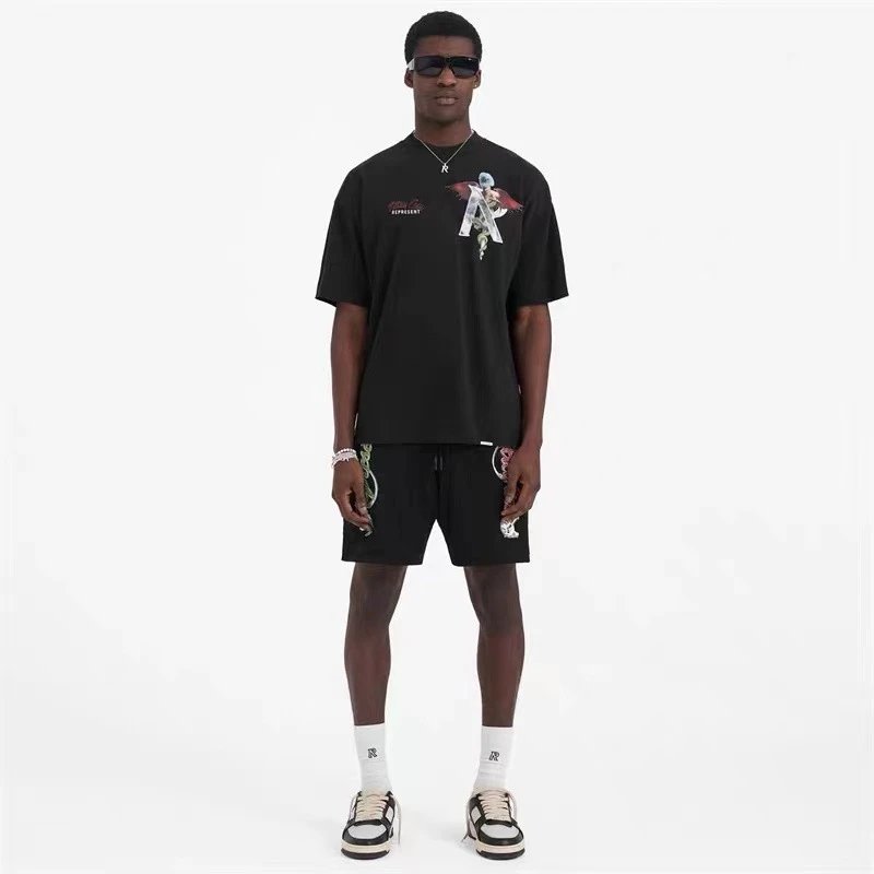 REPRESENT Winged Sword T-Shirt Multi - Gallery Image 3 - Detailed View