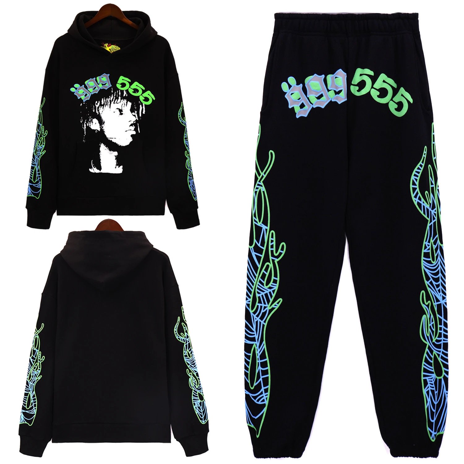 Streetwear Graphic Tracksuit Onyx - Gallery Image 1 - Detailed View
