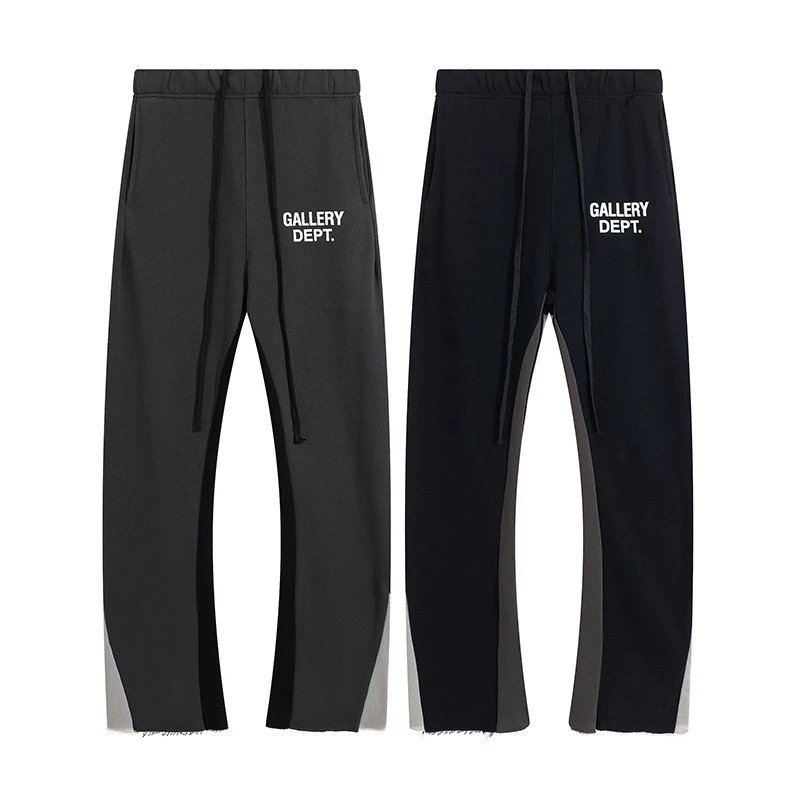 Flared Casual Joggers Charcoal - Gallery Image 1 - Detailed View