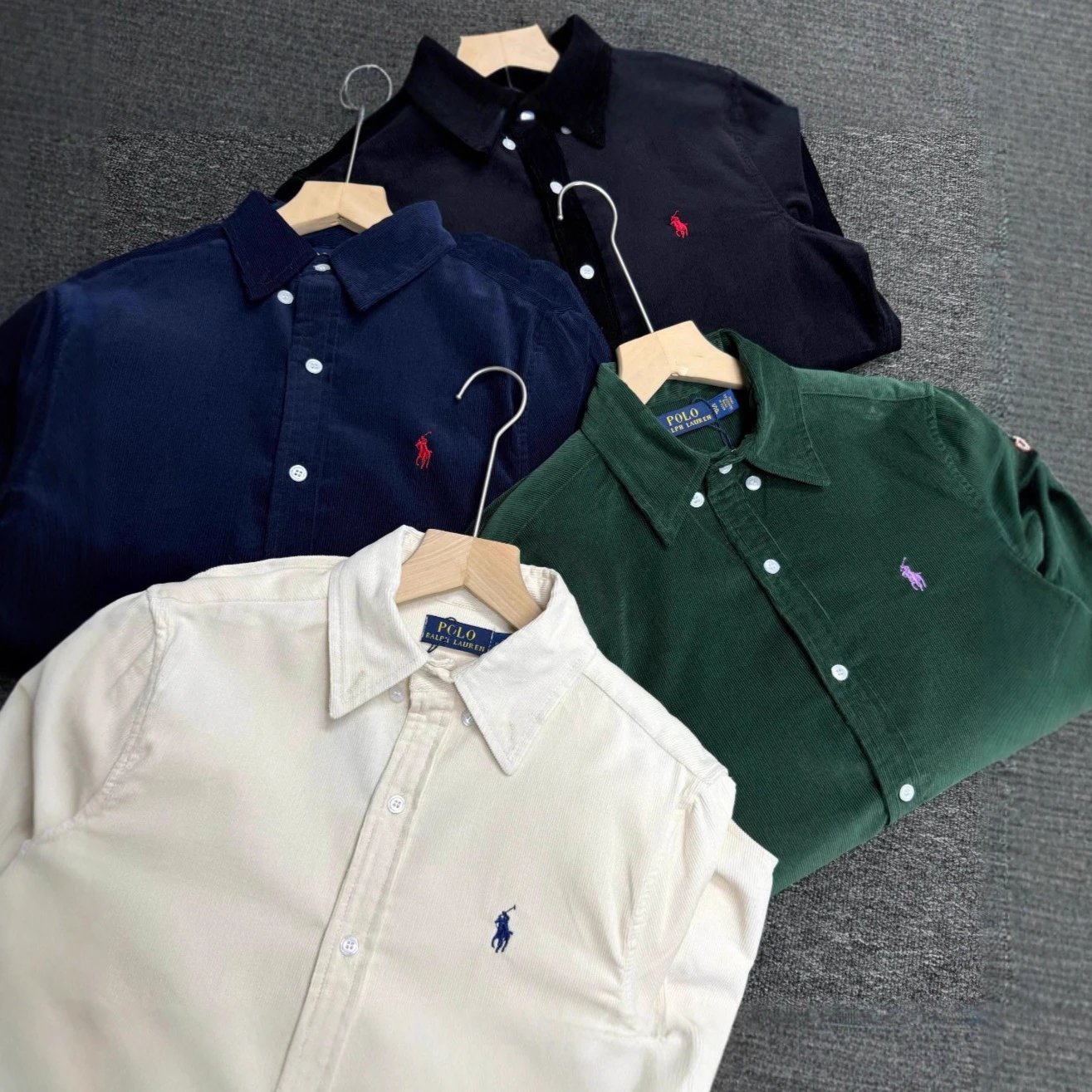 Ralph Lauren Corduroy Shirts Multicolor - Related Product - Cnfans