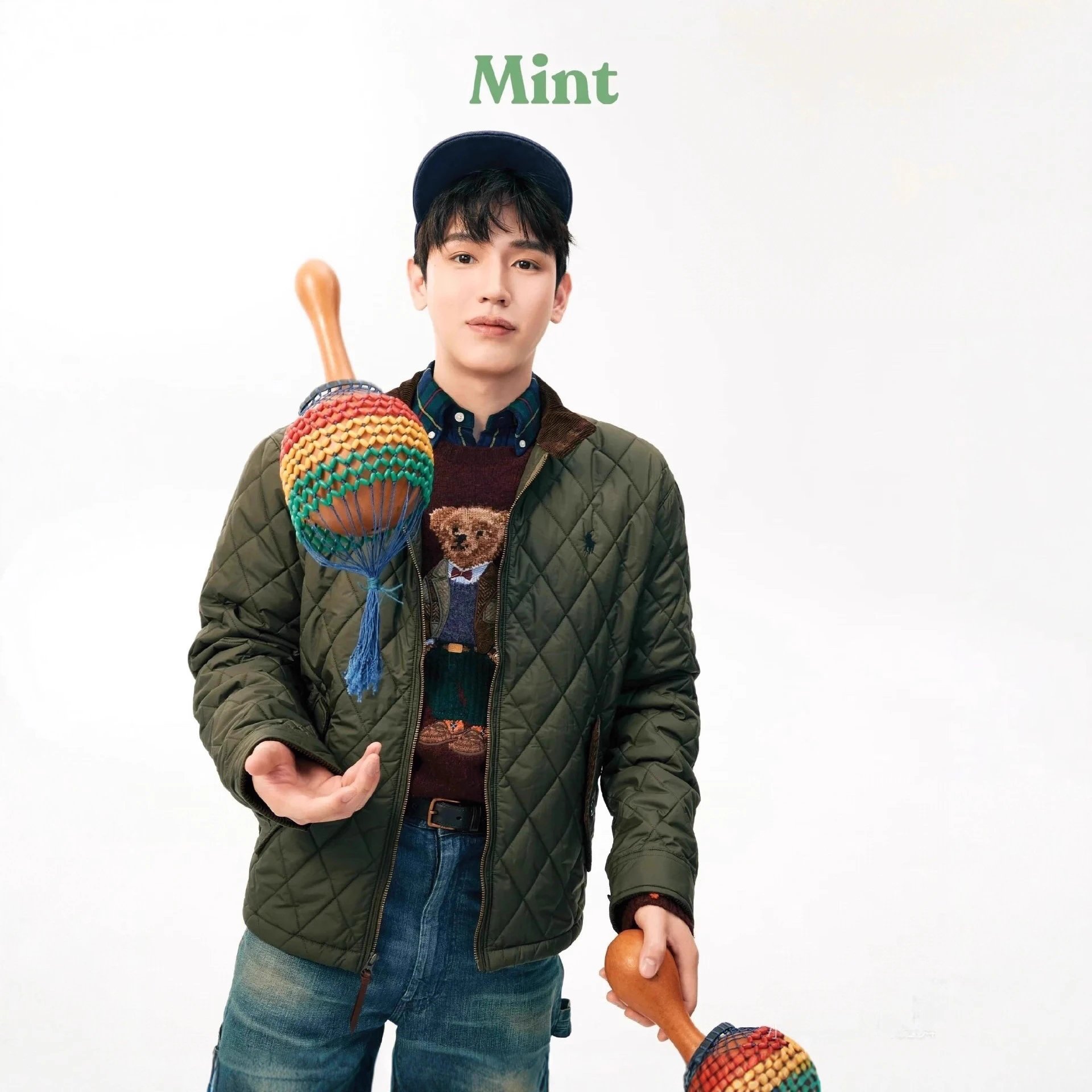 Ralph Lauren Corduroy Quilted Jacket Multi - Gallery Image 3 - Detailed View