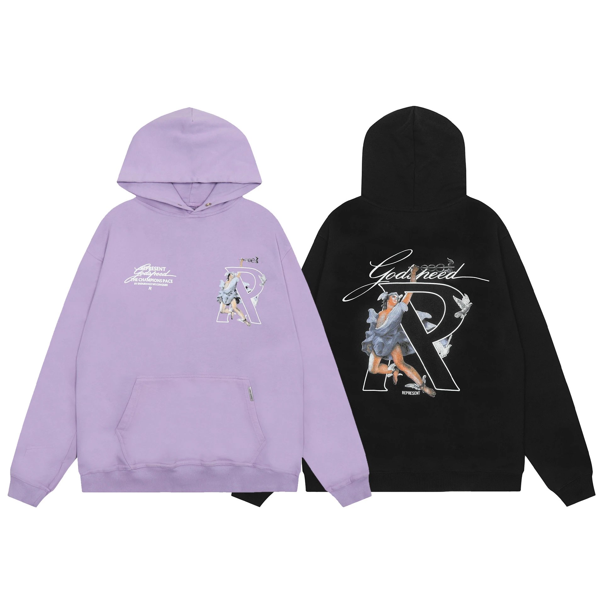 Represent Oversized Hoodie Multicolor - High Quality Product Image - Cnfans