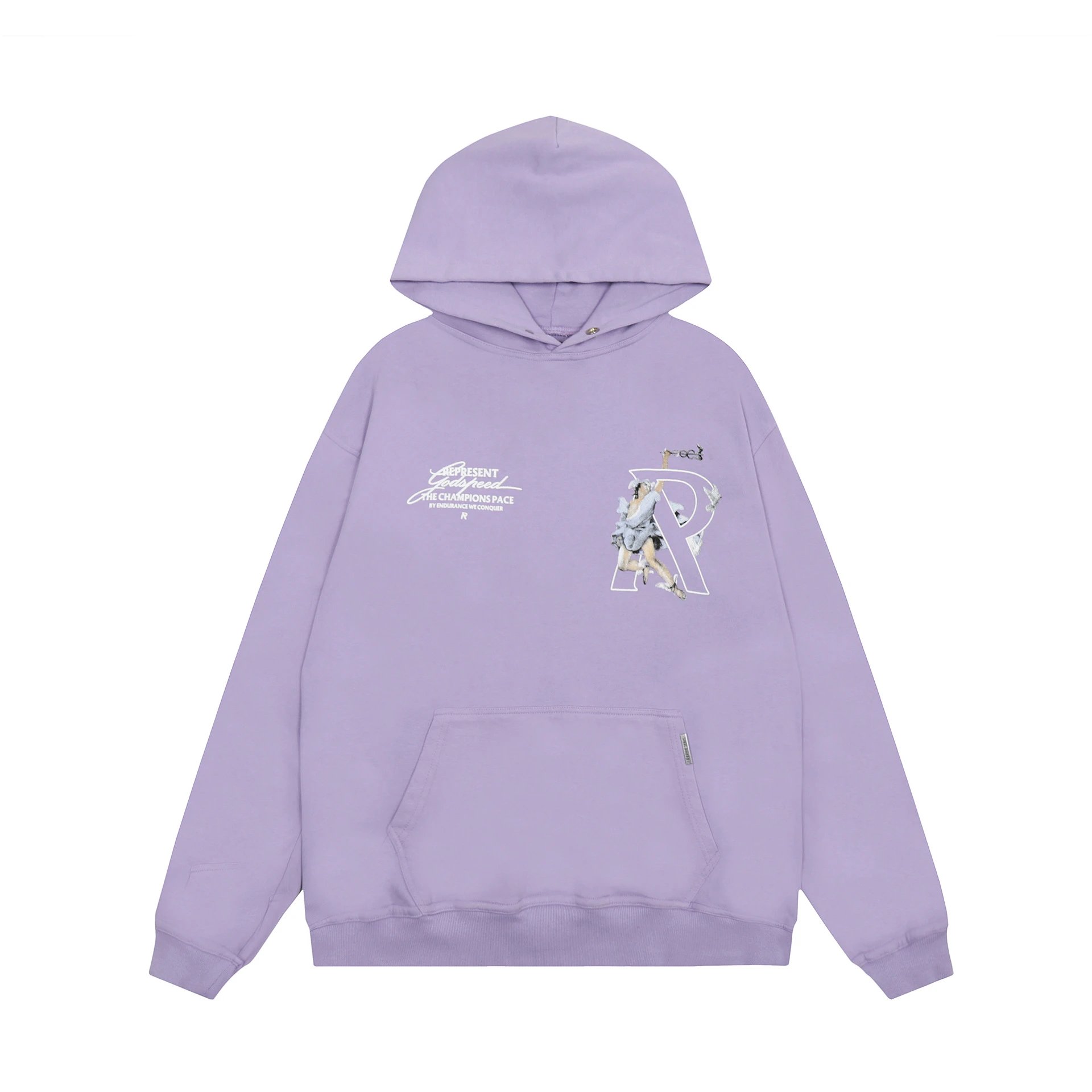 Represent Oversized Hoodie Multicolor - Gallery Image 2 - Detailed View