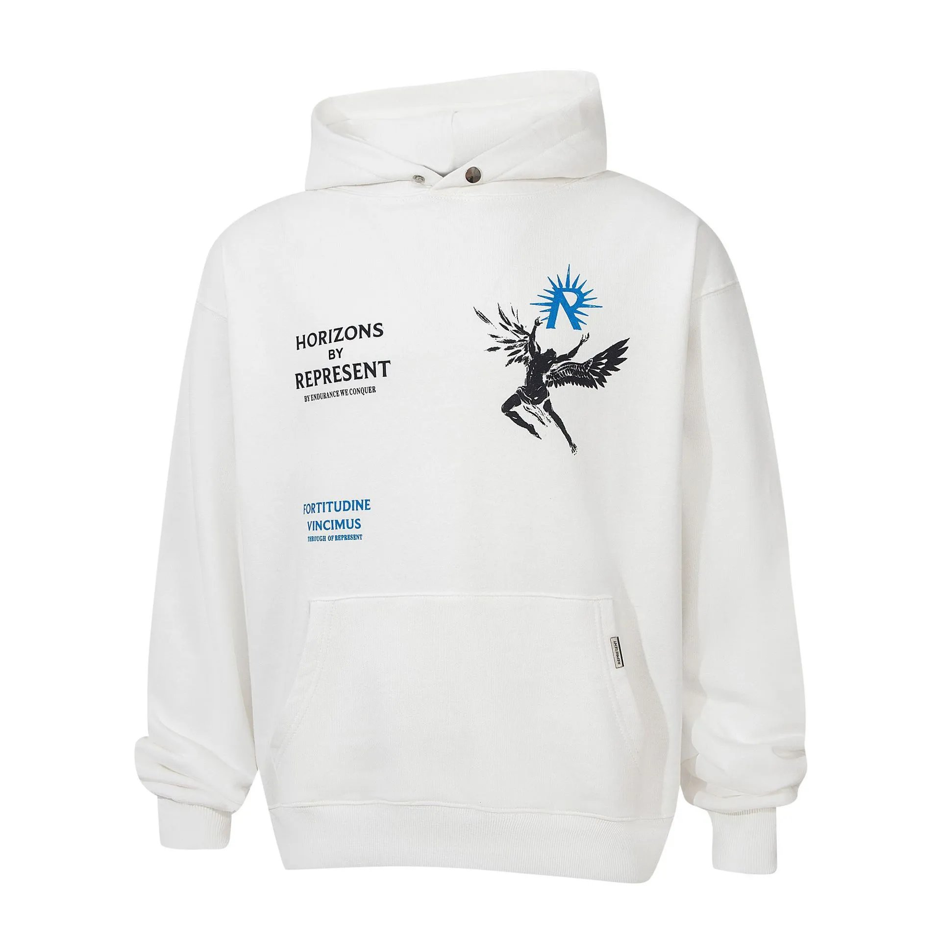 Represent Hoodie with Angel Print Multicolor - Gallery Image 3 - Detailed View