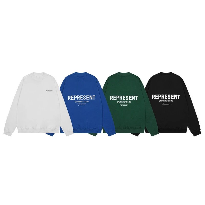 Represent Oversized Street Sweatshirt Multicolor - High Quality Product Image - Cnfans