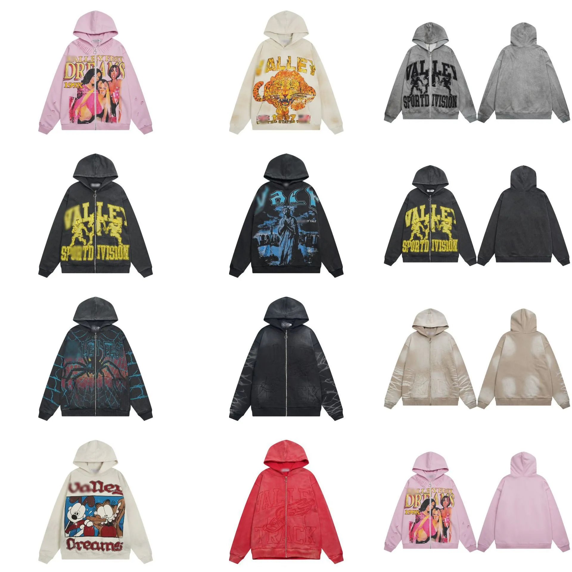 VA&LE Graphic Hoodie Multicolor - Related Product - Cnfans