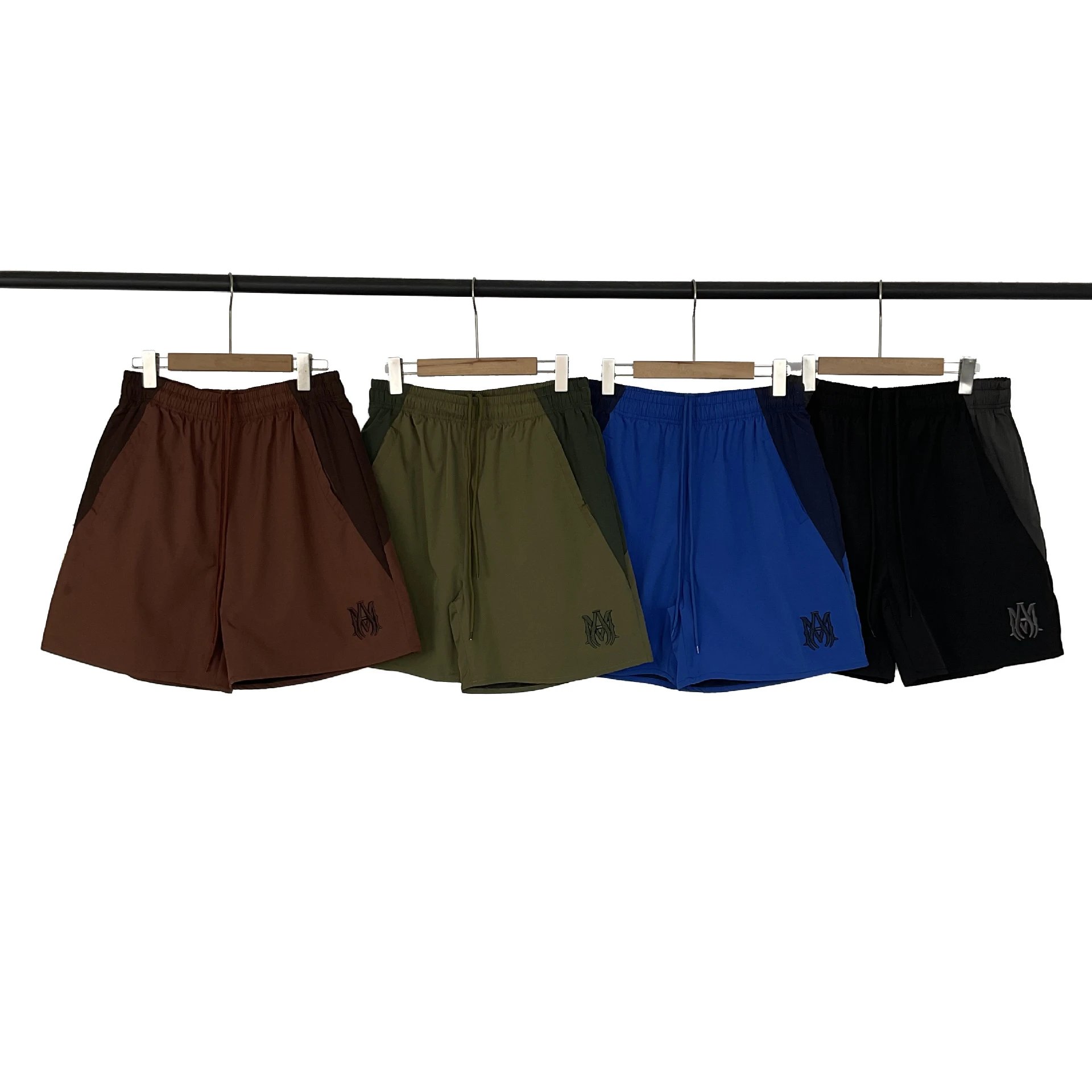 Amiri Color Block Shorts Multi - Gallery Image 5 - Detailed View