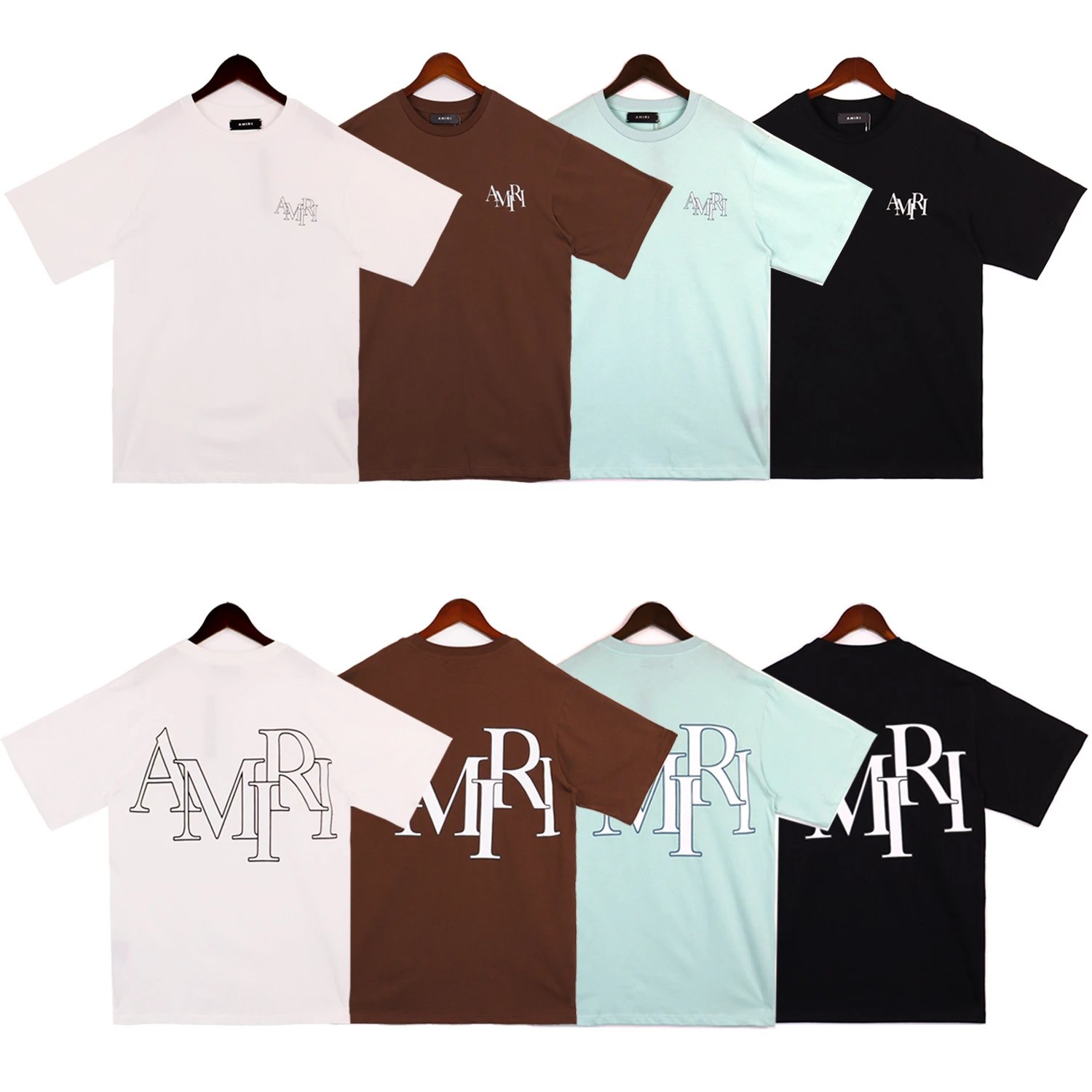 Amiri Logo Graphic Tee Multicolor - Gallery Image 3 - Detailed View