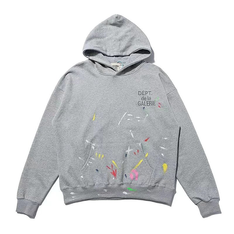 Graffiti Streetwear Hoodie Slate Gray - Related Product - Cnfans