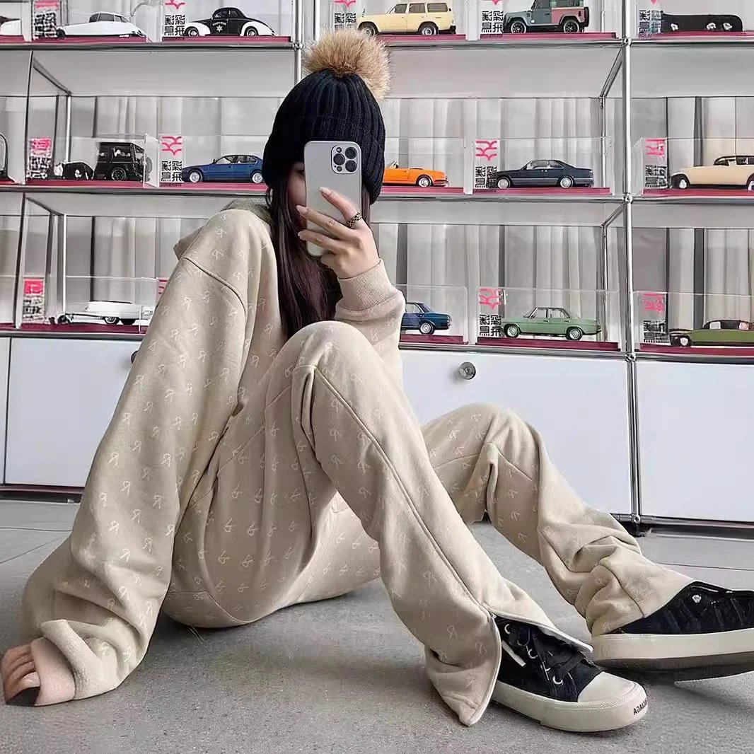 REPRESENT All-Over Logo Jogger Pants Multi - Gallery Image 4 - Detailed View