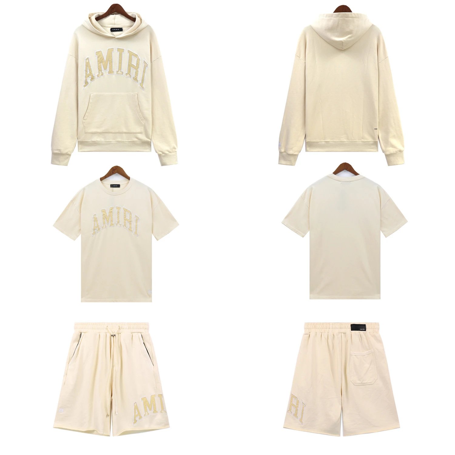 Amiri Tie-Dye Patchwork Hoodie Multicolor - Gallery Image 4 - Detailed View