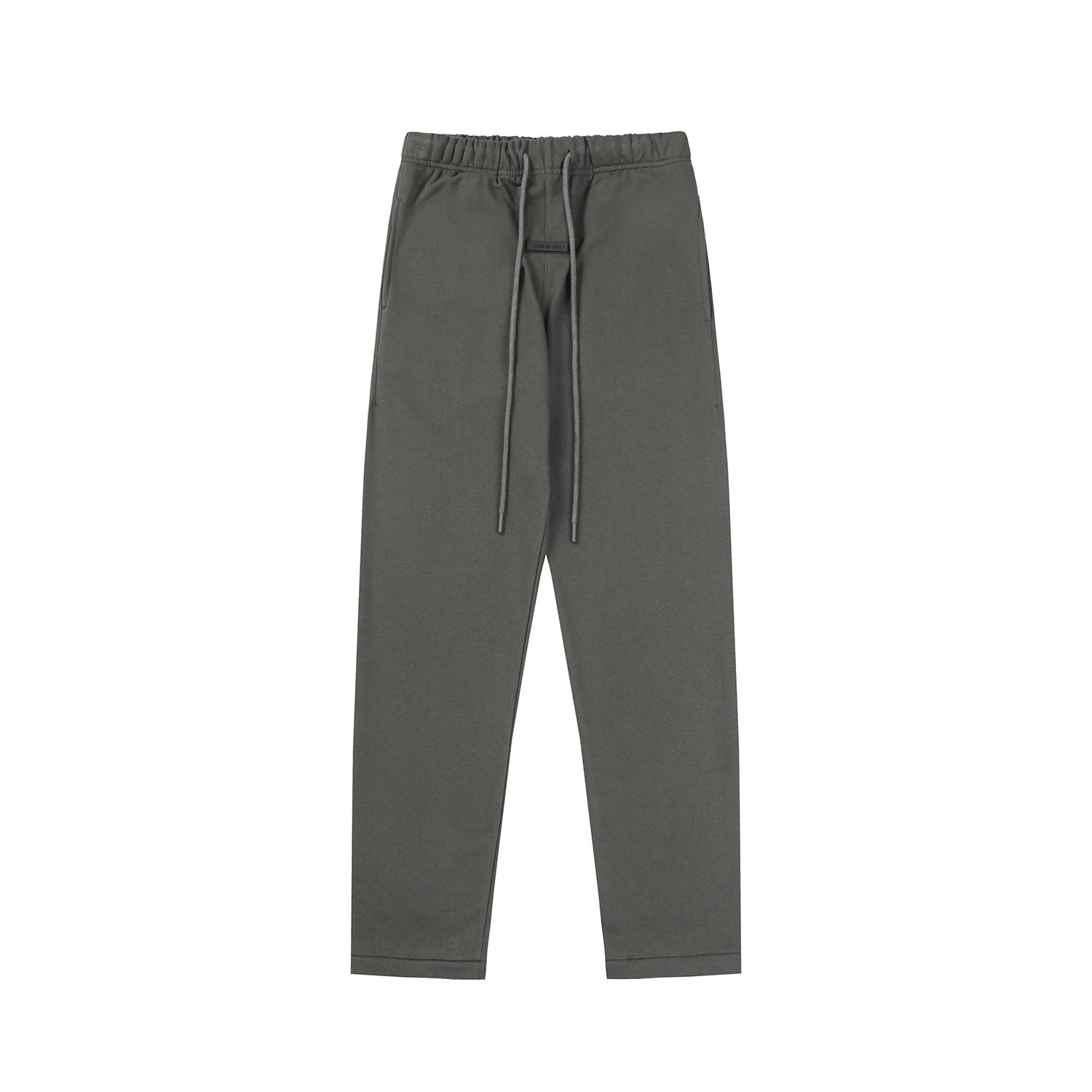 Unisex Streetwear Jogger Sweatpants Cotton Slate Gray - Essentials - Cnfans - $34.52
