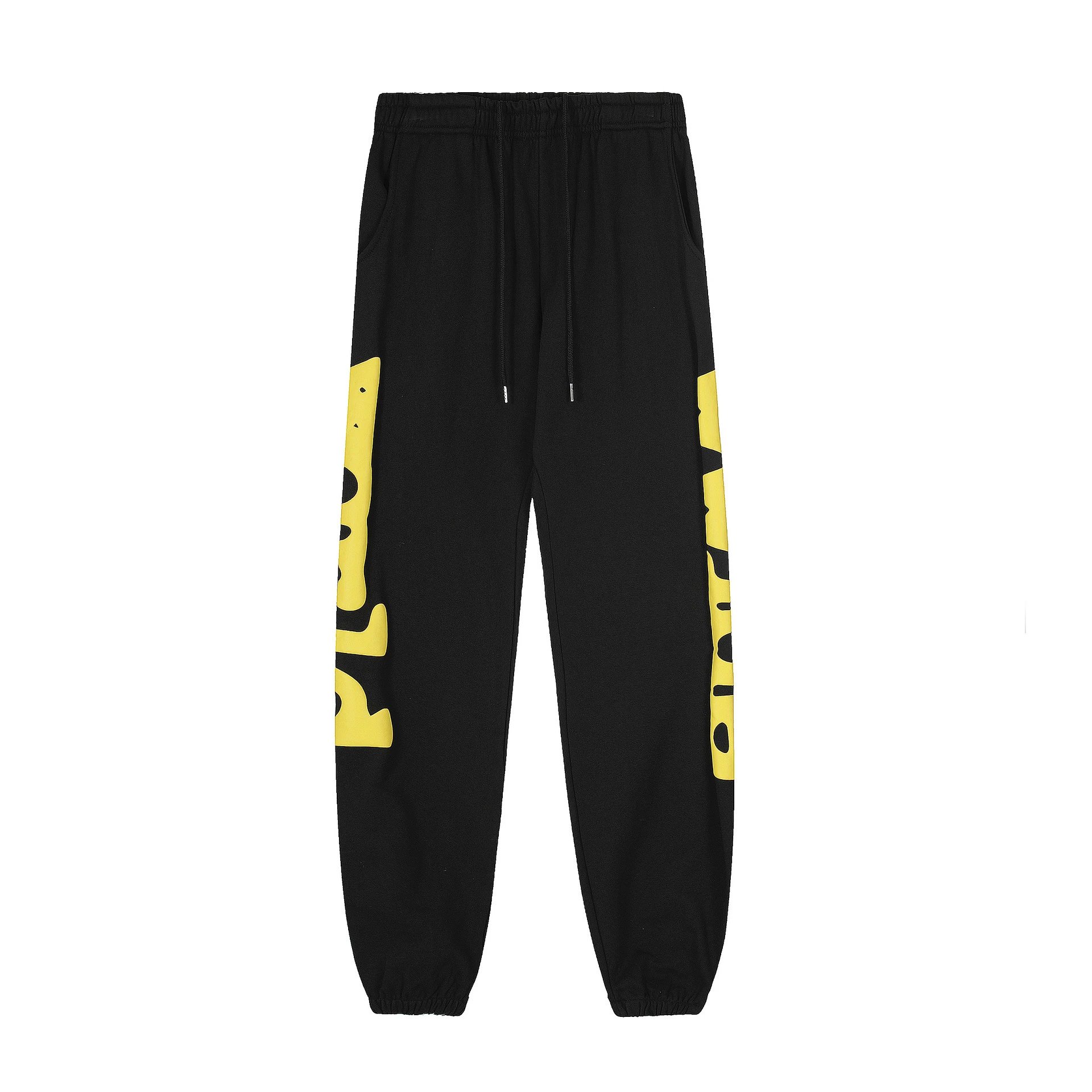 High-Street Casual Tracksuit in Noir - Sp5der - Cnfans - $33.23
