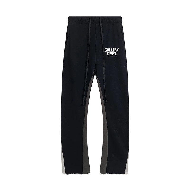 Flared Casual Joggers Charcoal - Gallery Image 4 - Detailed View