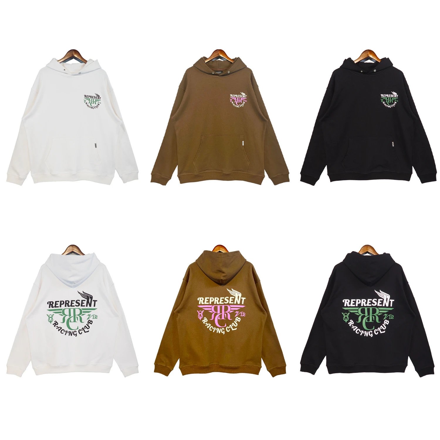 Represent Logo Hoodie MultiColor - Represent - Cnfans - $40.69