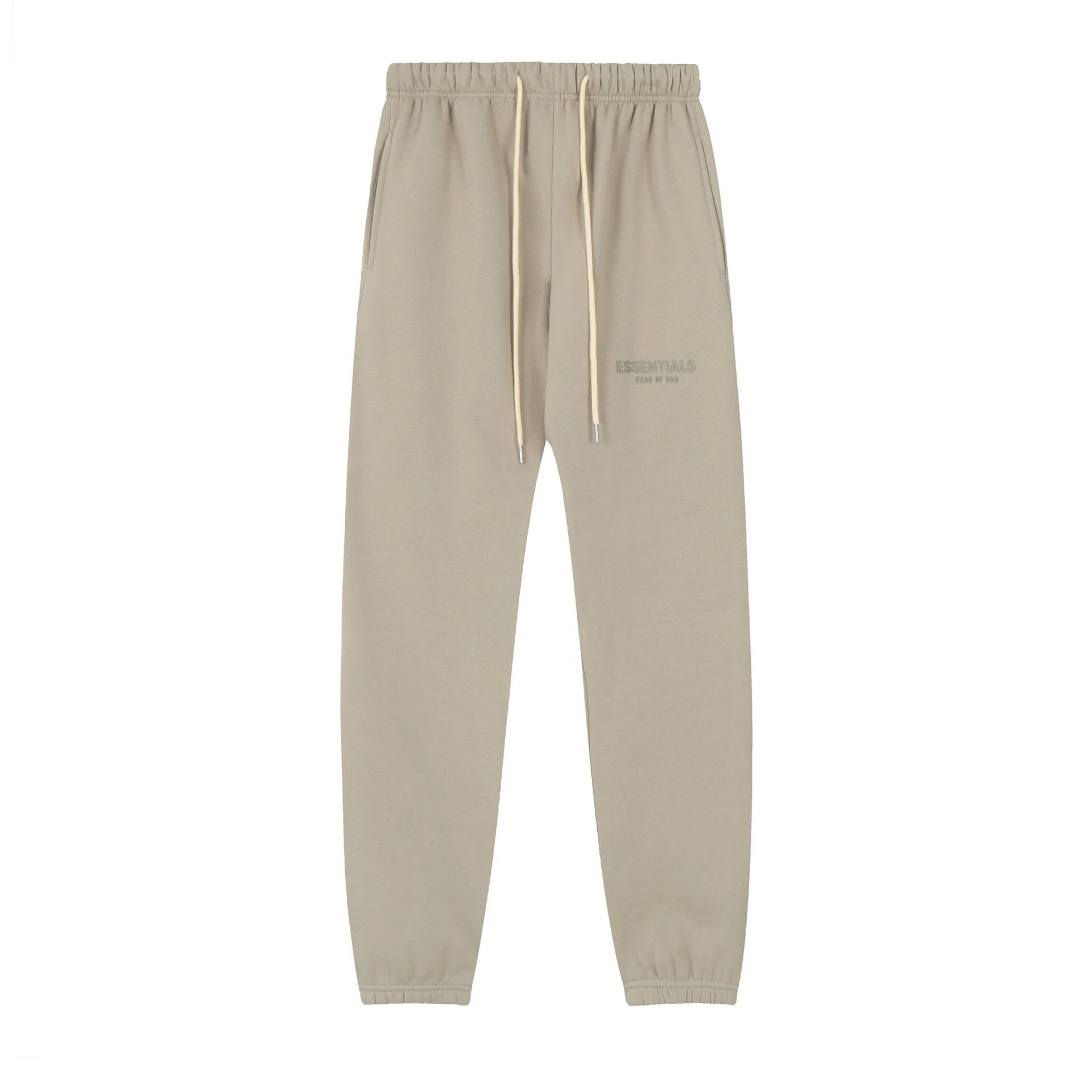 Unisex Fleece Hoodie and Jogger Set Winter Taupe - Essentials - Cnfans - $27.10